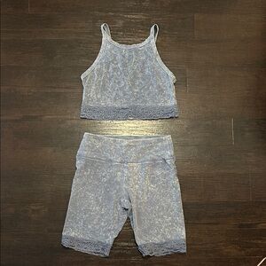Colsie camisole and bike short set